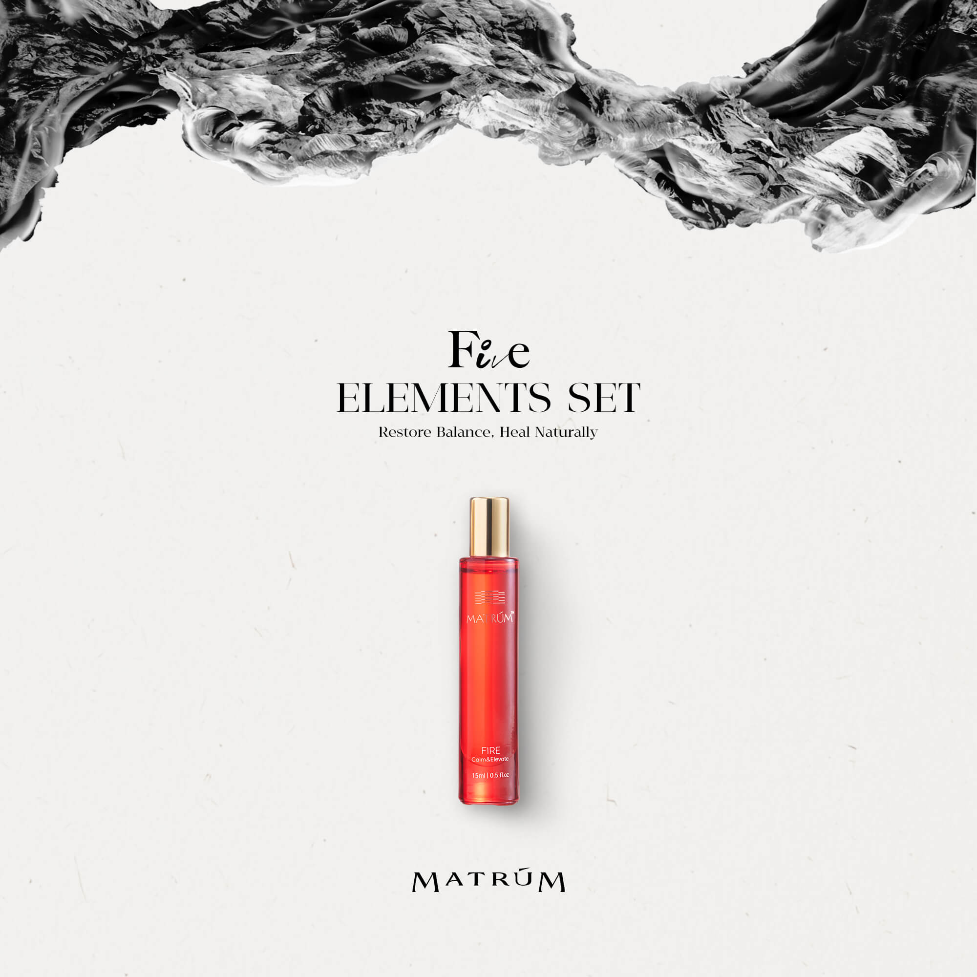 Fire Element - Five Elements Wellness Roller(Single)
