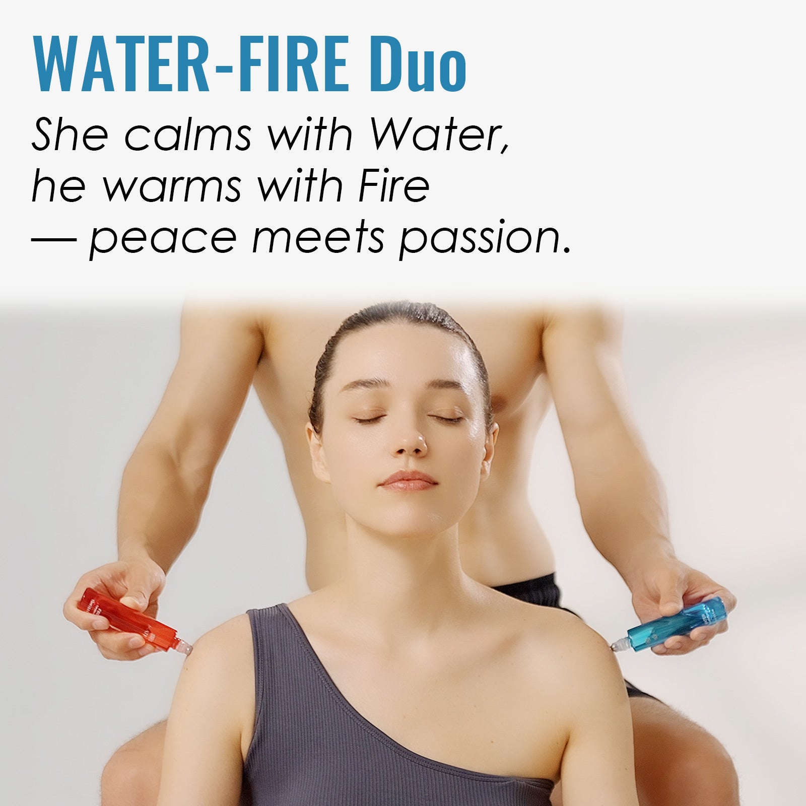 Water & Fire - Five Elements Wellness Roller(Duo Set)