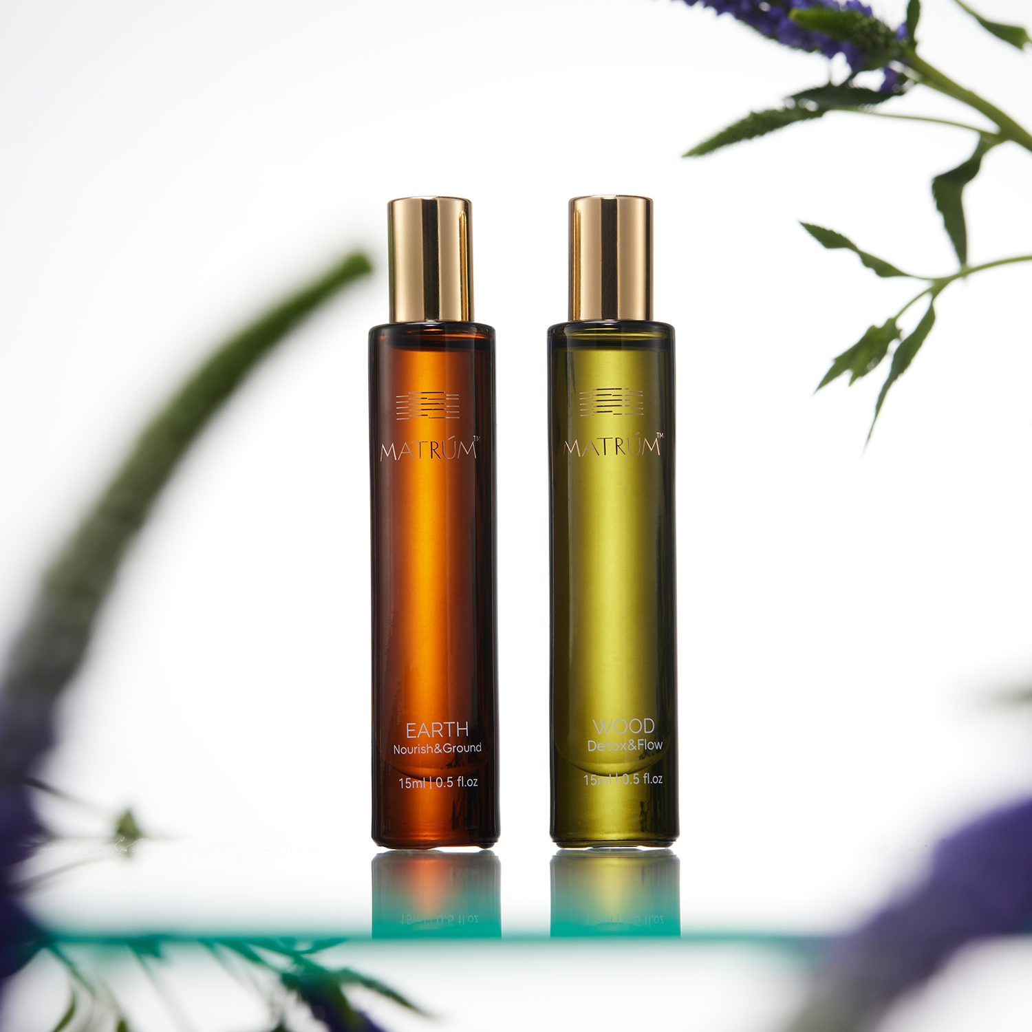 Earth & Wood - Five Elements Wellness Roller(Duo Set)