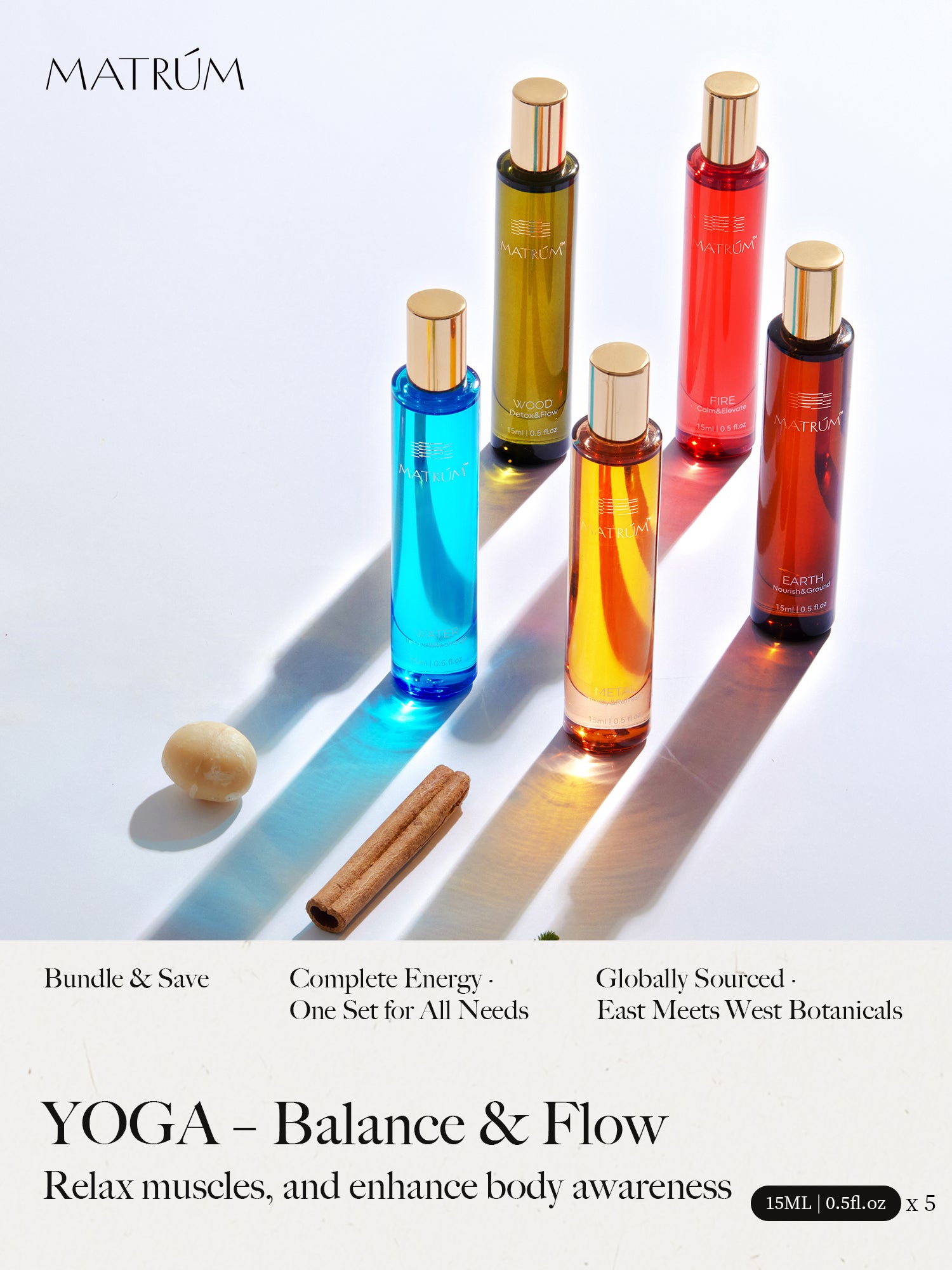 Five Elements Wellness Roller Kit(Full Set)