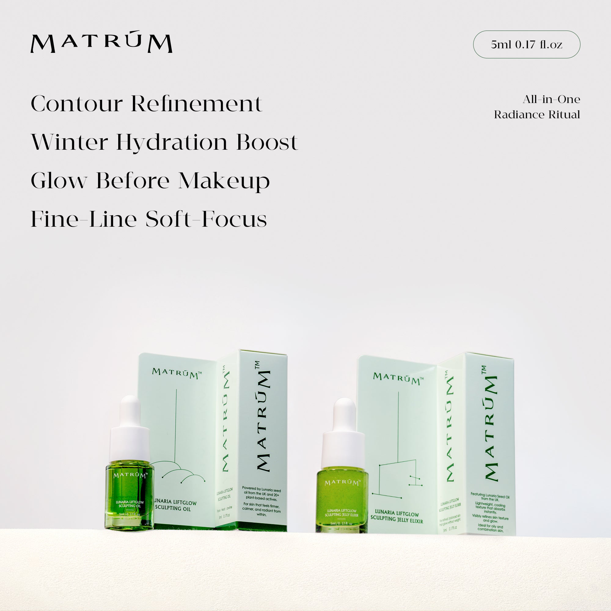 MATRÚM Mini Face Oil Discovery Set(4 × 5ml)