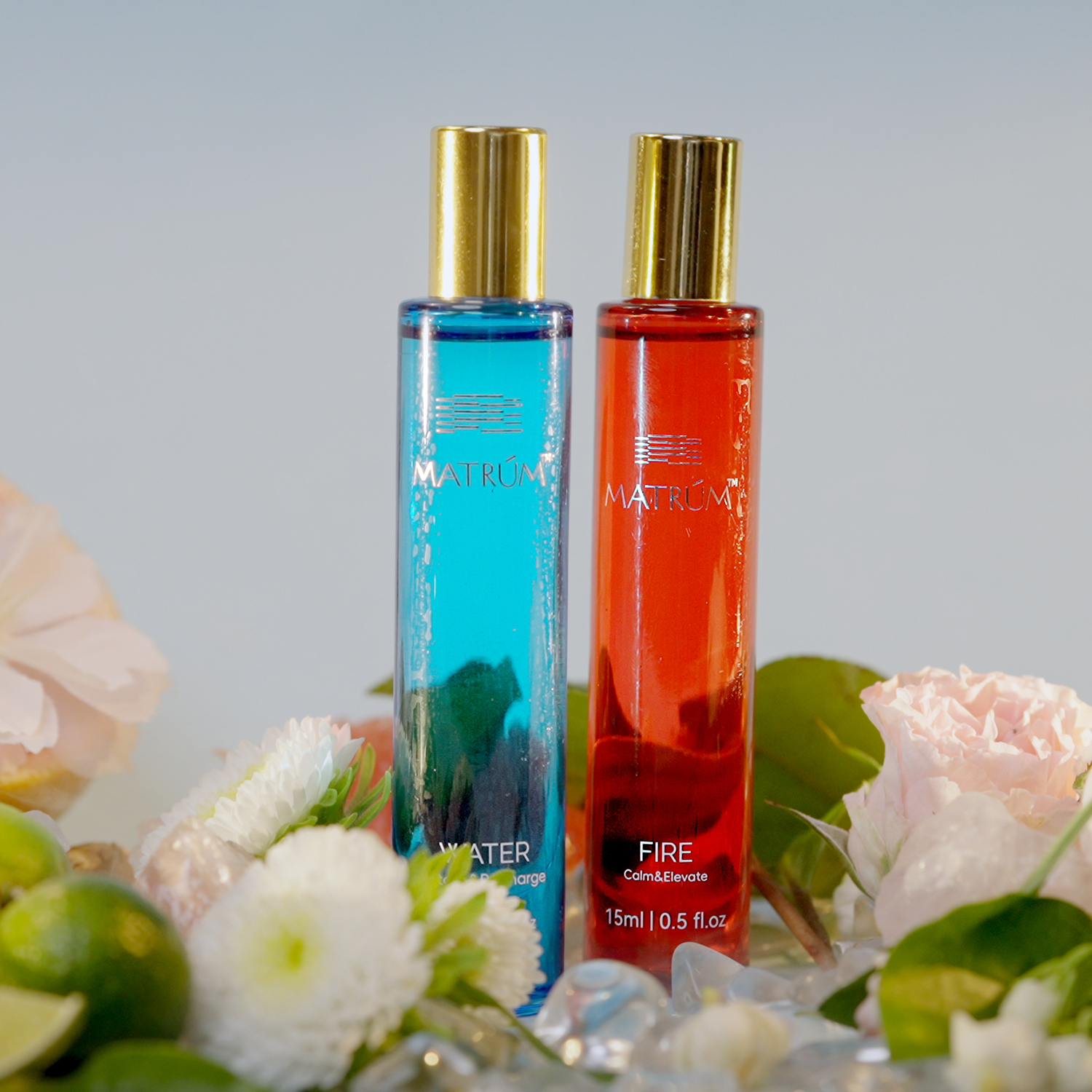 Water & Fire - Five Elements Wellness Roller(Duo Set)