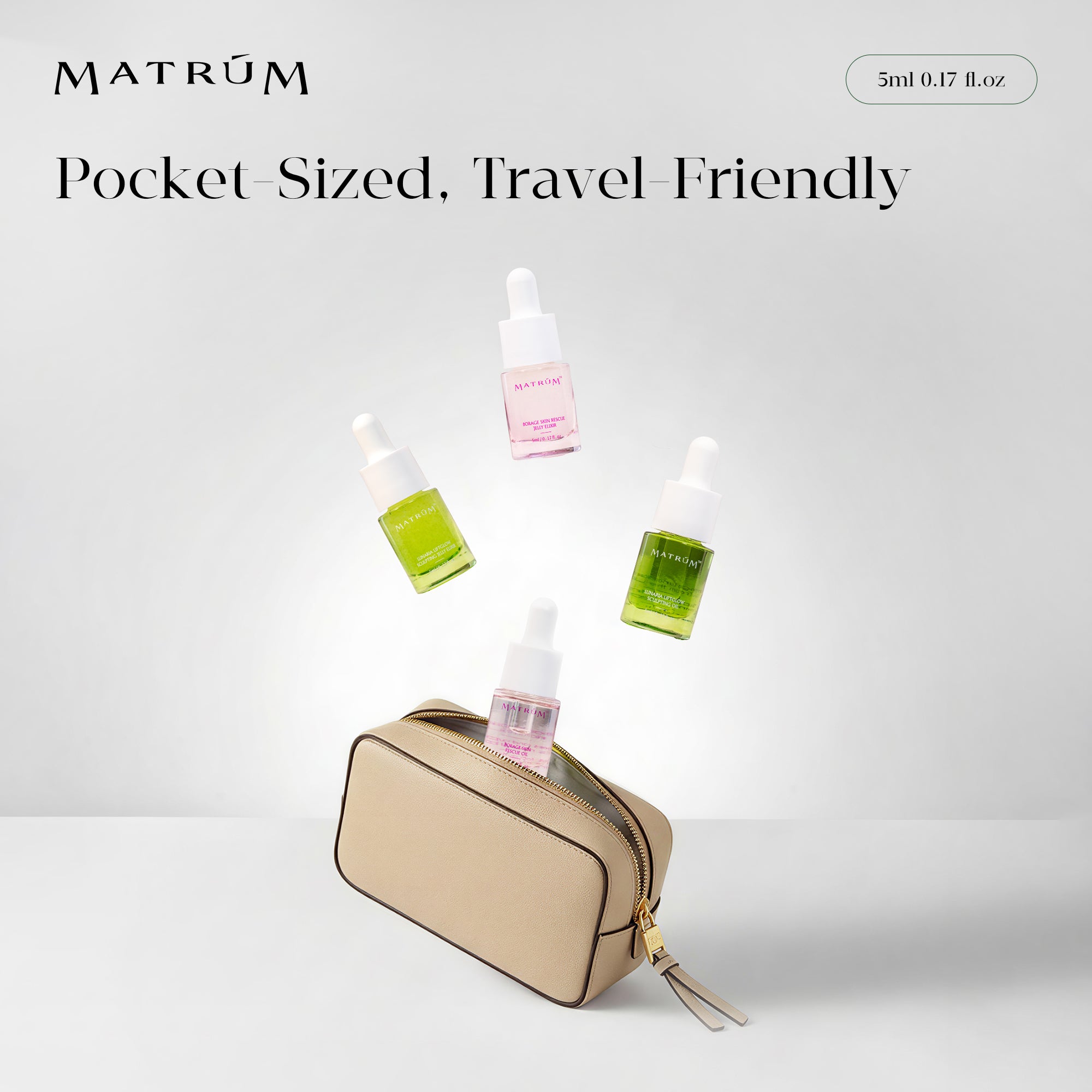 MATRÚM Mini Face Oil Discovery Set(4 × 5ml)