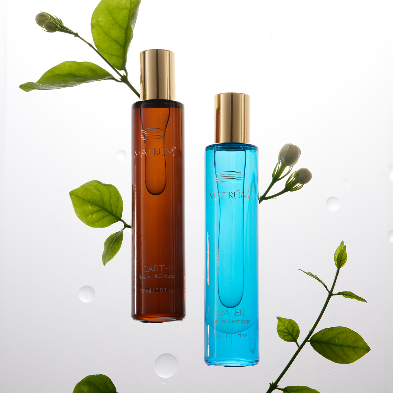 Water & Earth Element - Five Elements Wellness Roller(Duo Set)