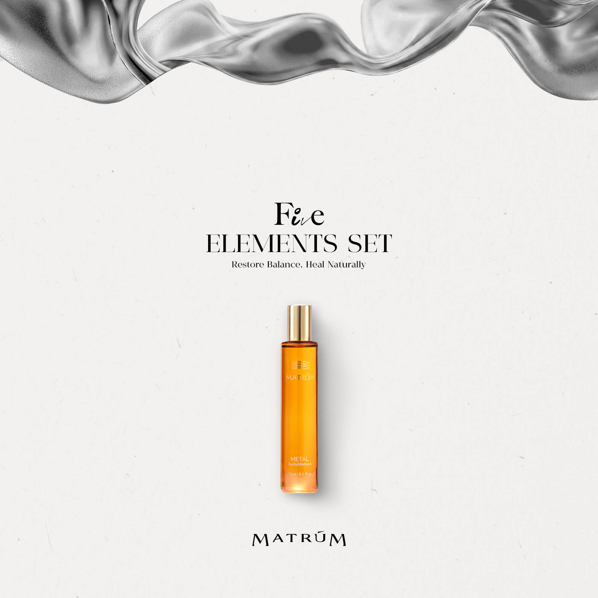 Metal Element - Five Elements Wellness Roller(Single)