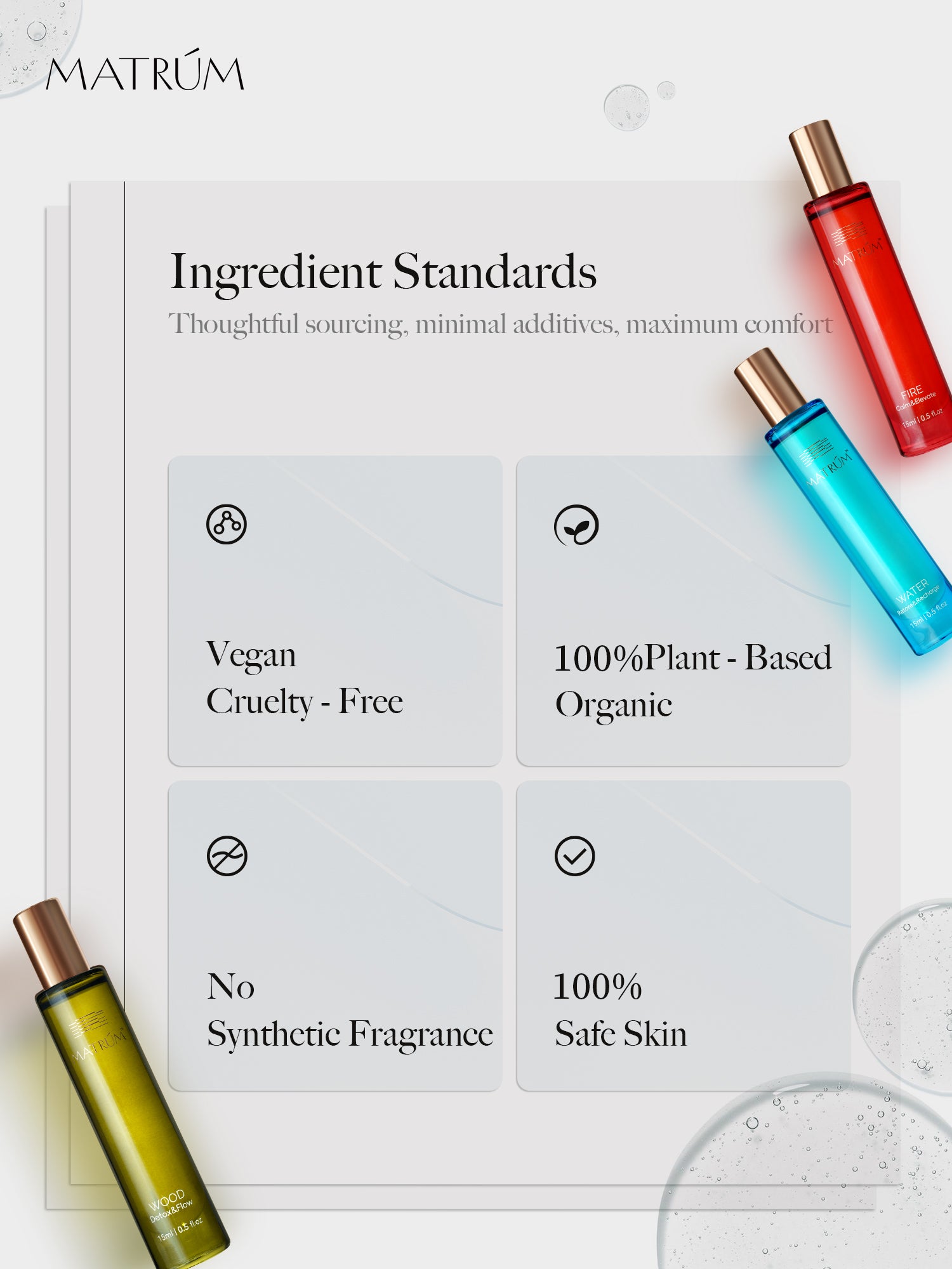 Water & Fire - Five Elements Wellness Roller(Duo Set)