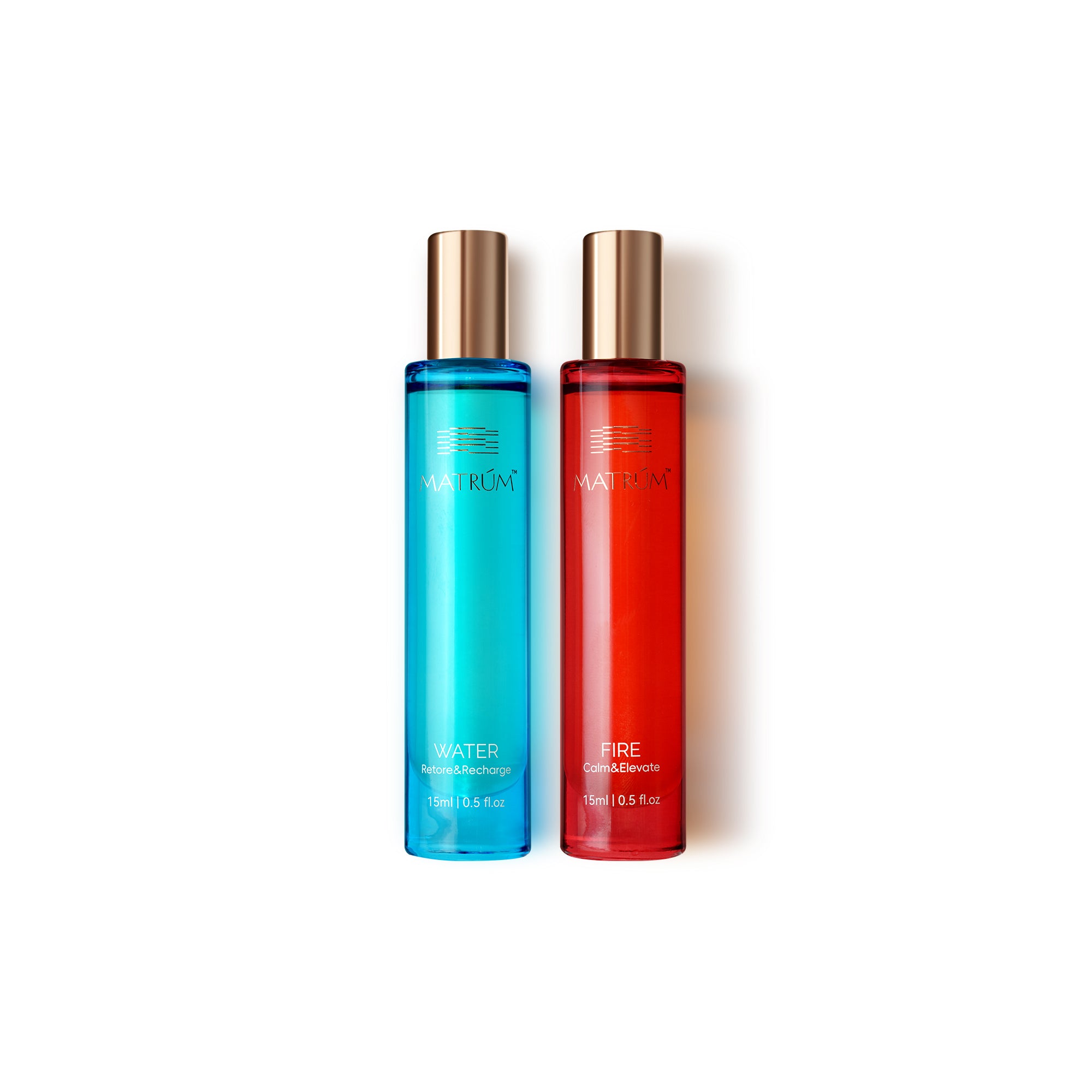 Water & Fire - Five Elements Wellness Roller(Duo Set)