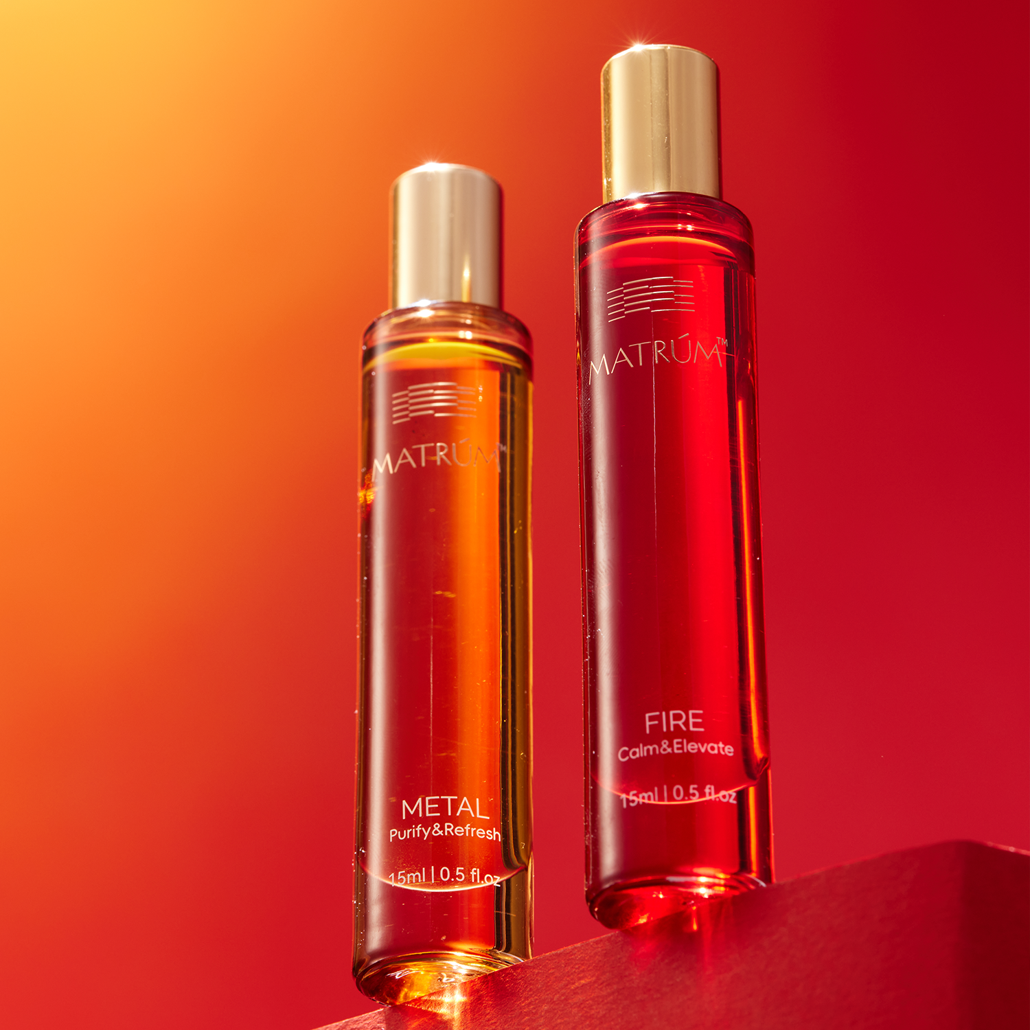 Fire & Metal - Five Elements Wellness Roller(Duo Set)