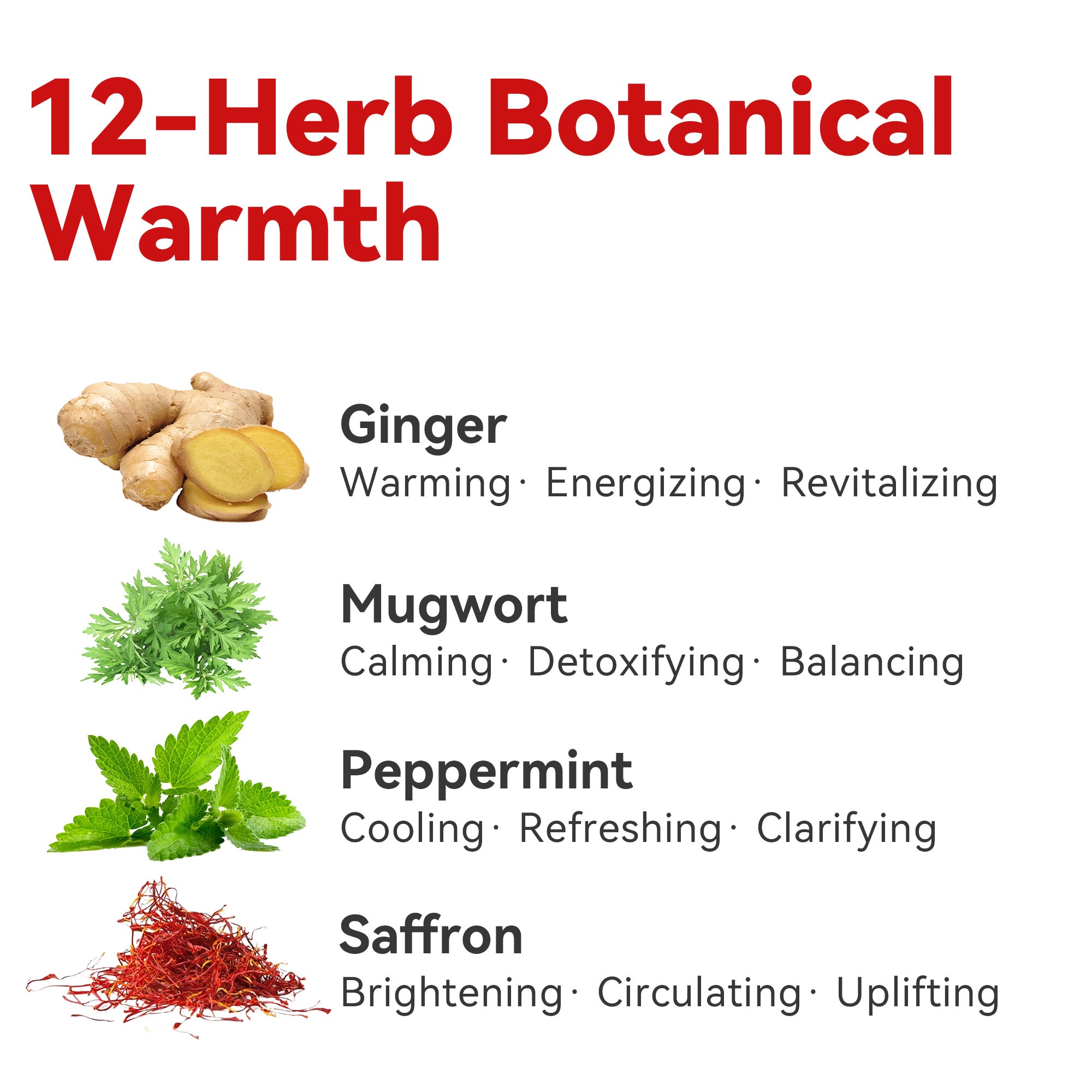 MATRÚM Botanical Heat Patch-5pc