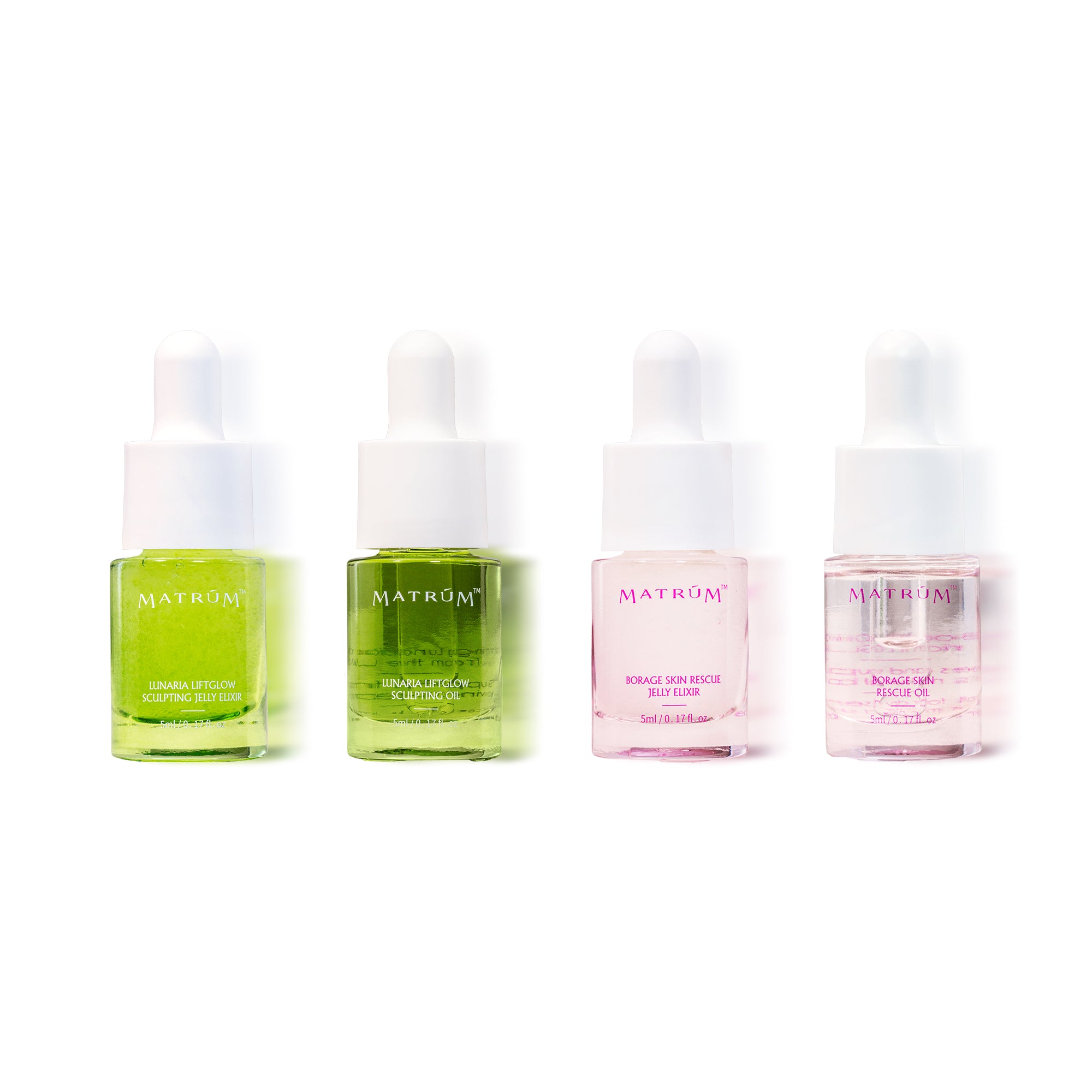 MATRÚM Mini Face Oil Discovery Set（4 × 5ml）