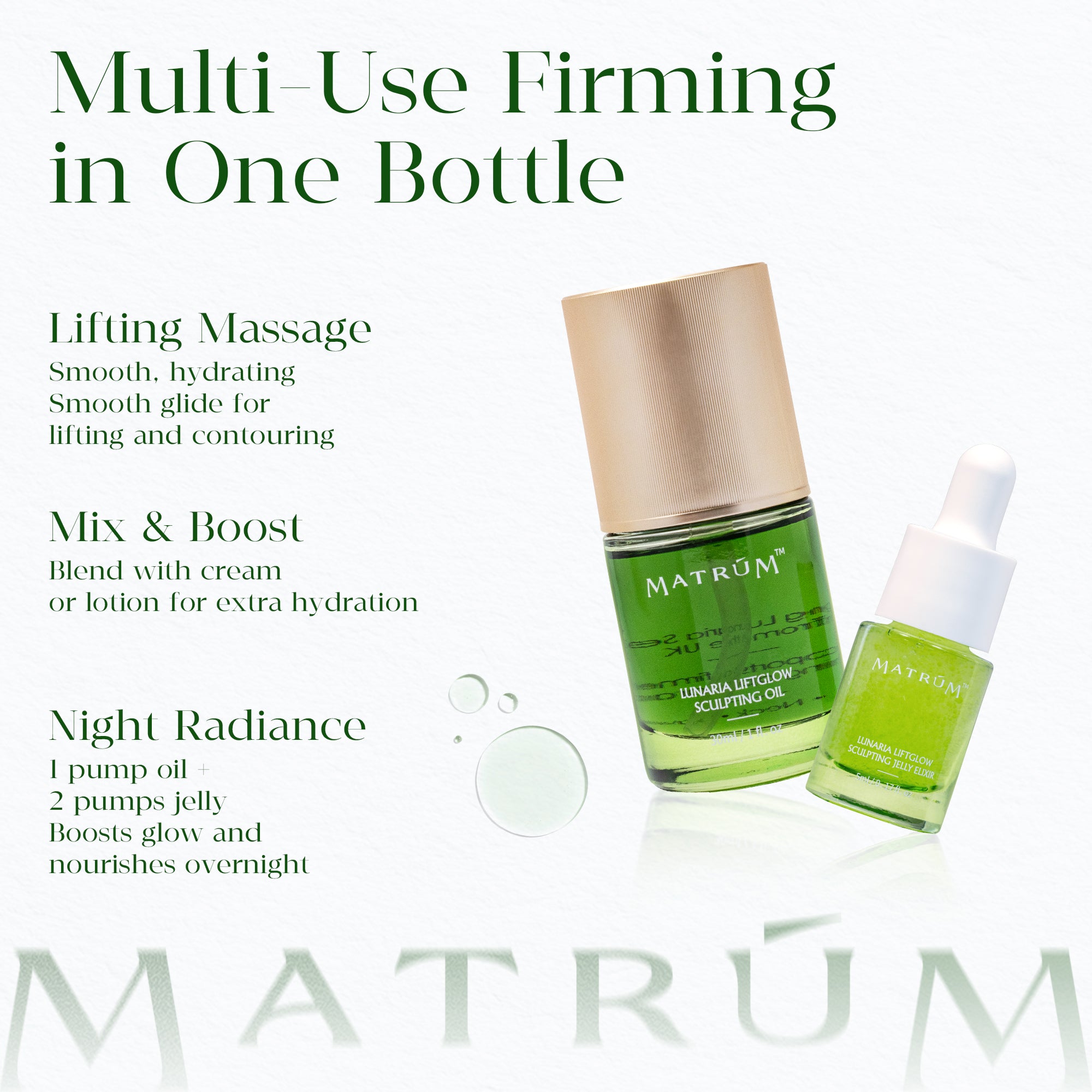 Lunaria LiftGlow Sculpting Oil ——The "Liquid Moonlight": Sculpt, Lift & Illuminate.