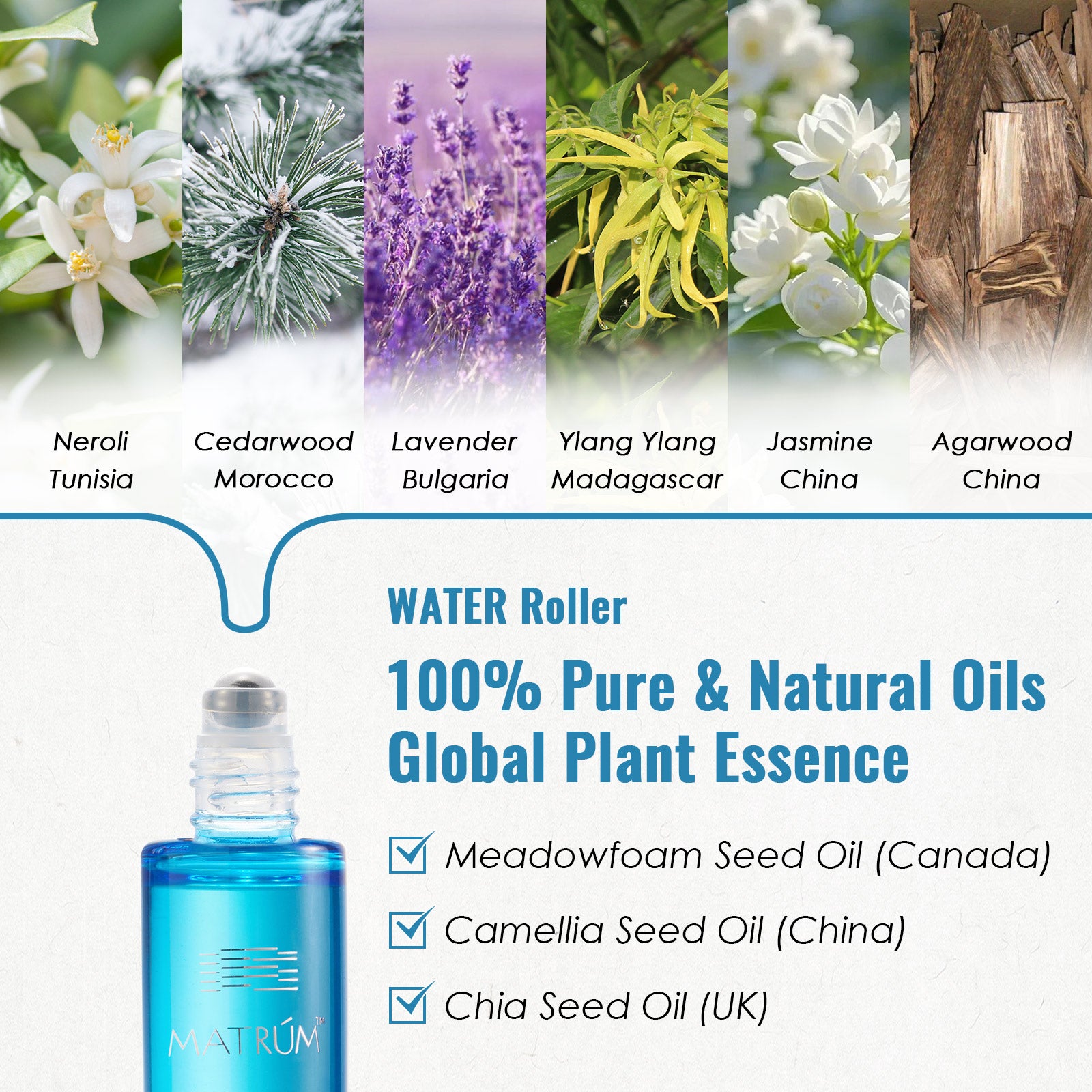 Water Element - Five Elements Wellness Roller(Single)